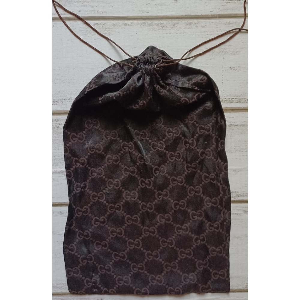 Gucci Authentic Monogram Drawstring Viscose-Blend… - image 4